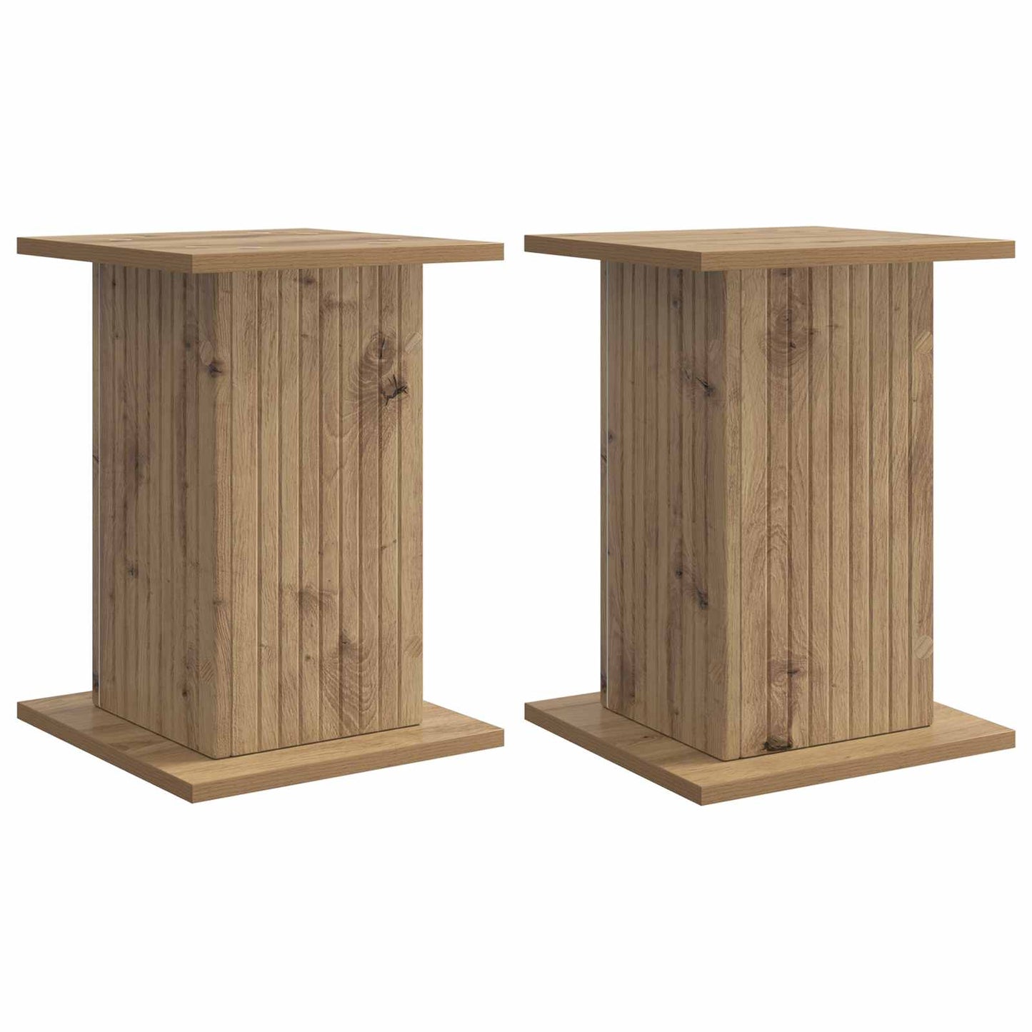 Planteholder 2 stk. Artisan eik 30,5 x 30 x 43 cm