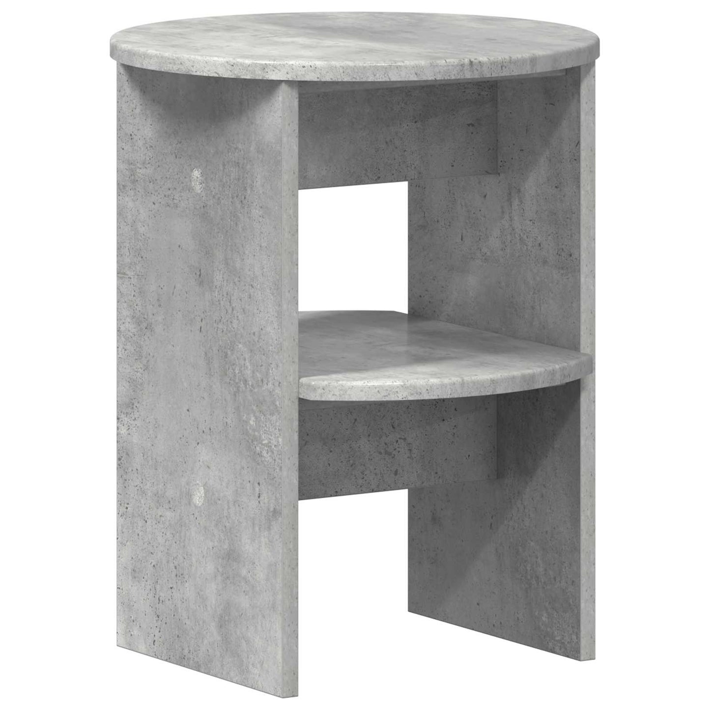 Sideskap BetongGrå Ø40 x 50 cm Konstruert tre