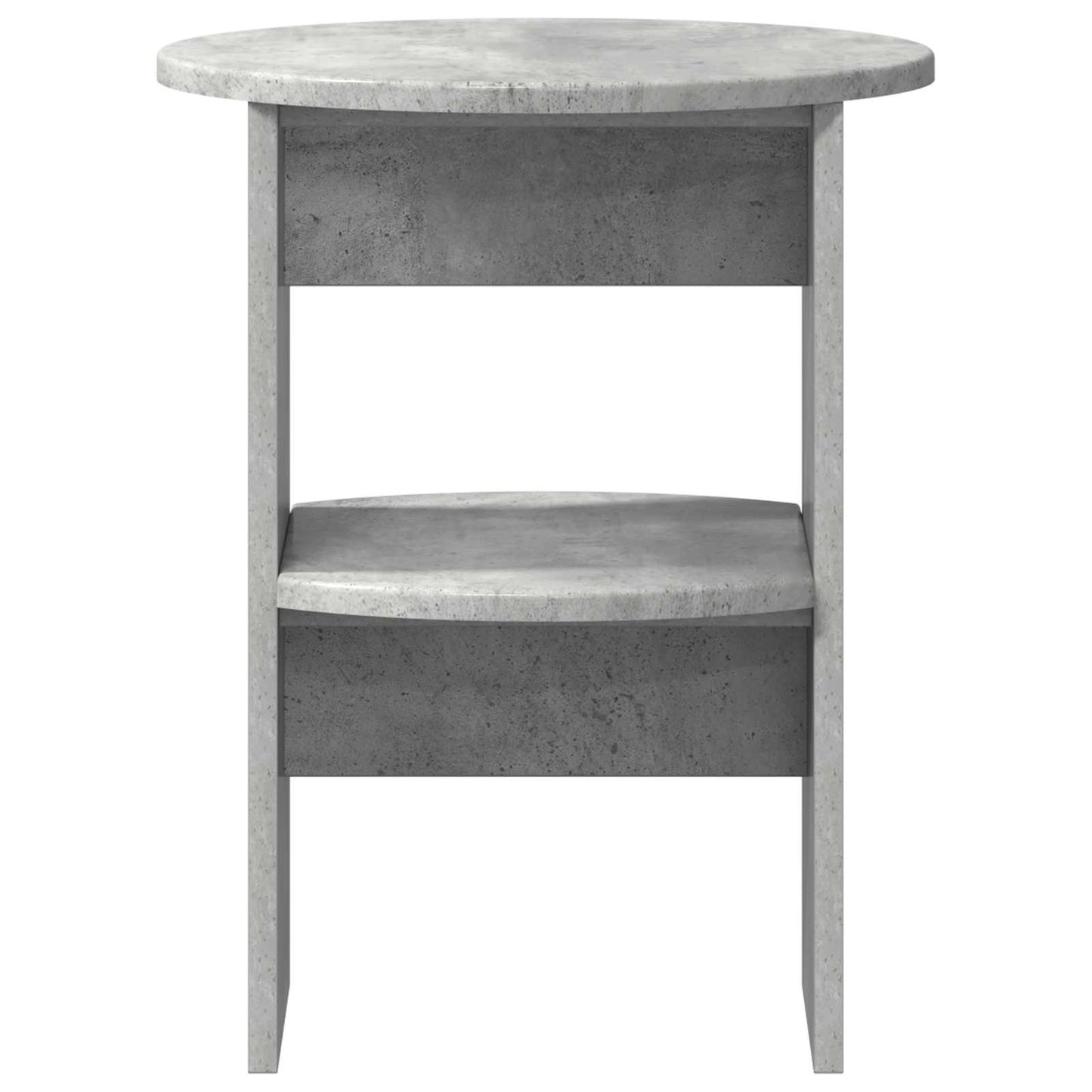 Sideskap BetongGrå Ø40 x 50 cm Konstruert tre