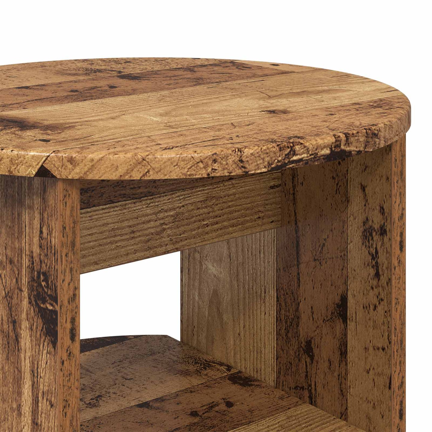 Sideskap Gammelt tre Ø40 x 50 cm Konstruert tre