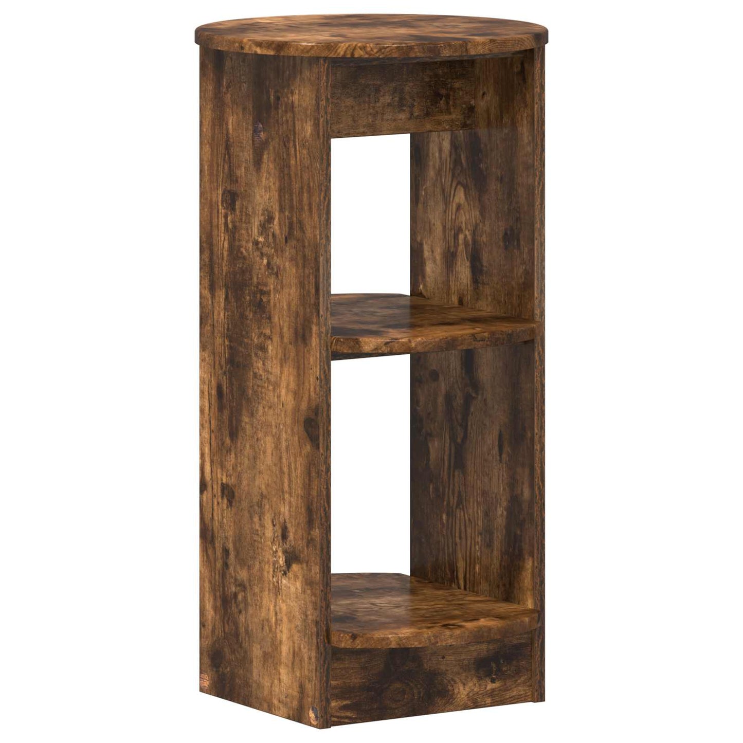 Sideskap Røkt Eik 40 x 40 x 75 cm Konstruert tre