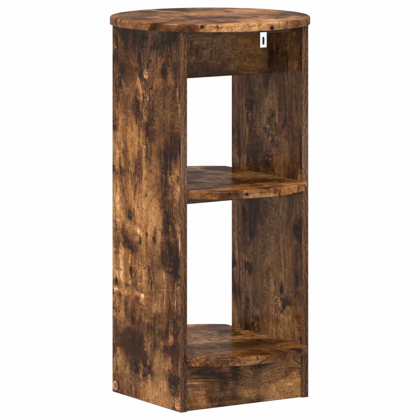 Sideskap Røkt Eik 40 x 40 x 75 cm Konstruert tre