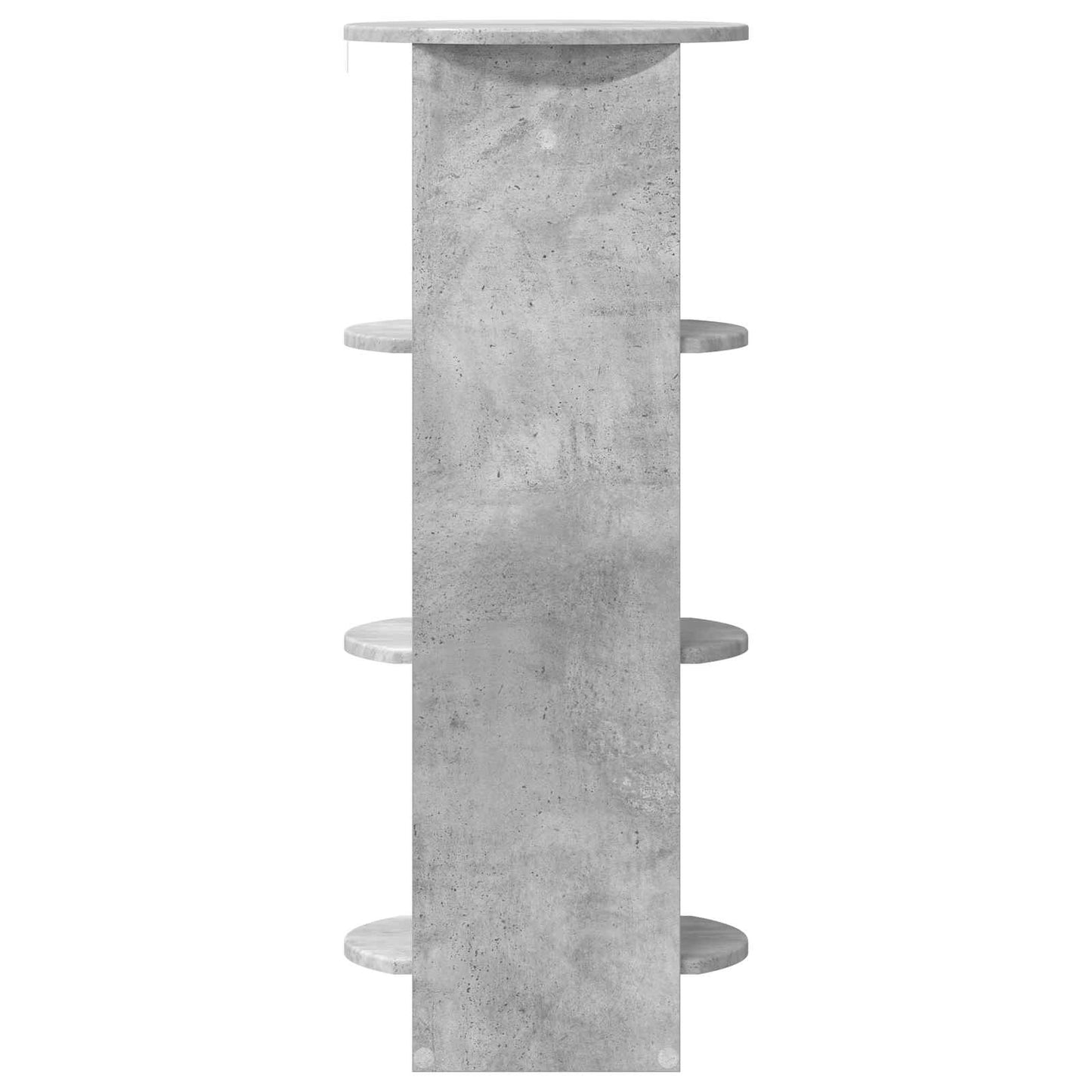 Sideskap BetongGrå 40 x 40 x 100 cm Konstruert tre
