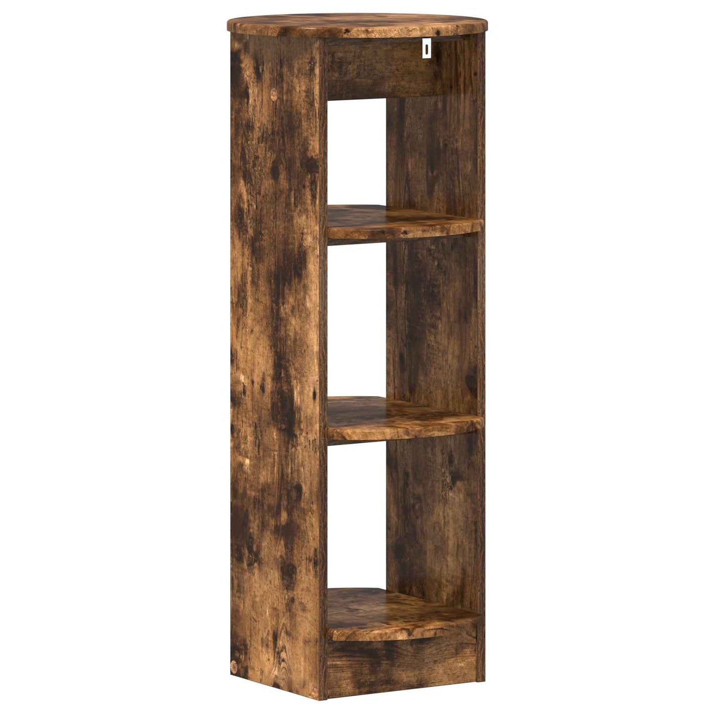 Sideskap Røkt Eik 40 x 40 x 100 cm Konstruert tre