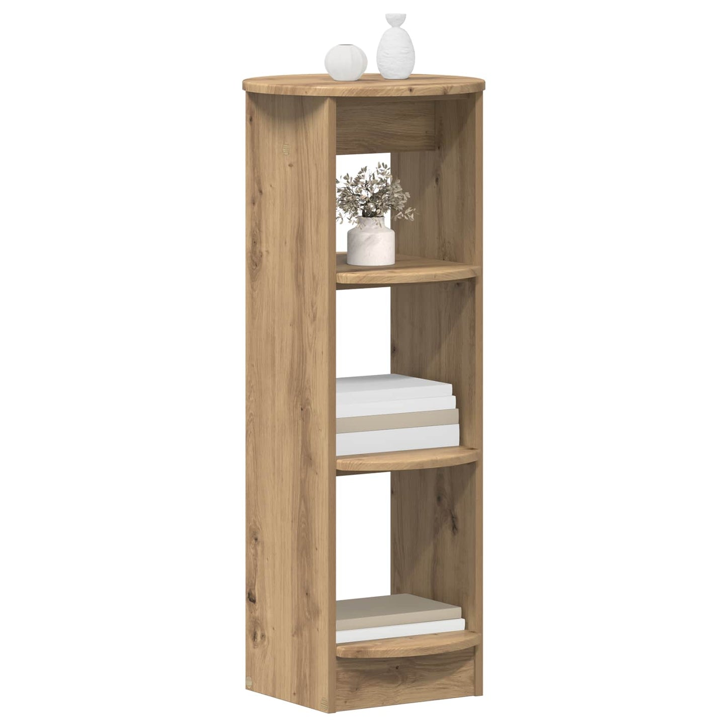 Sideskap Artisan eik 40 x 40 x 100 cm Konstruert tre