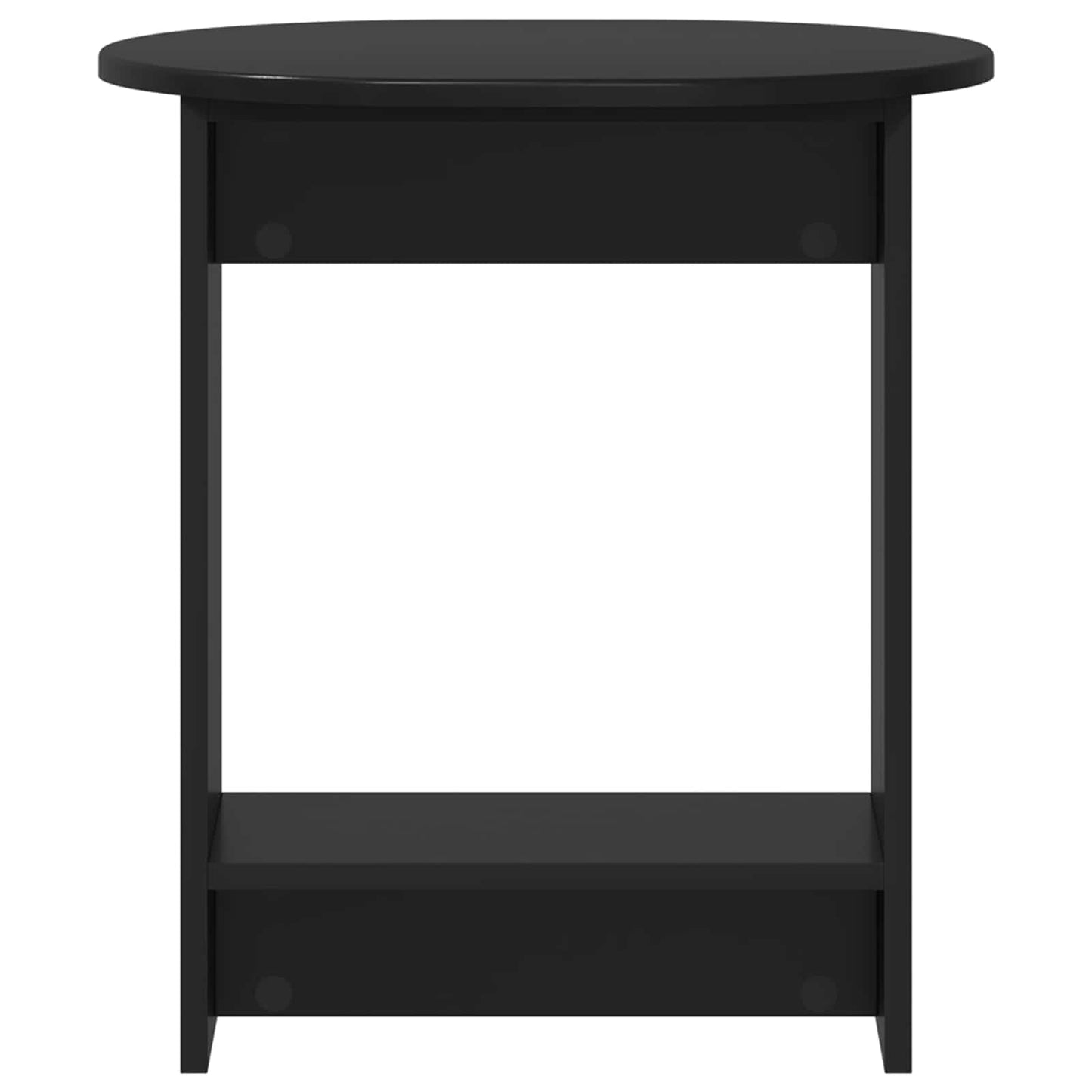 Sidetabell Svart 50 x 39,5 x 55 cm Konstruert tre