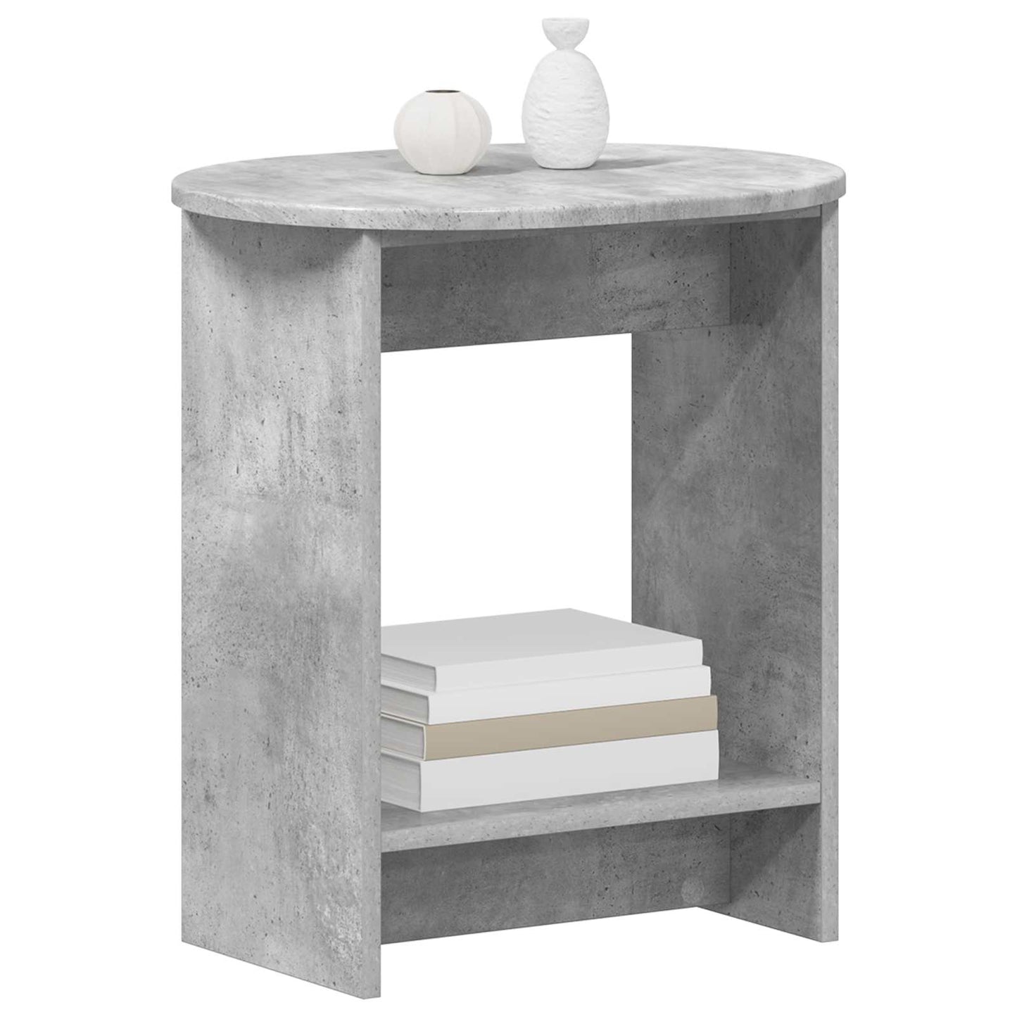 Sidetabell Betonggrå 50 x 39,5 x 55 cm Konstruert tre