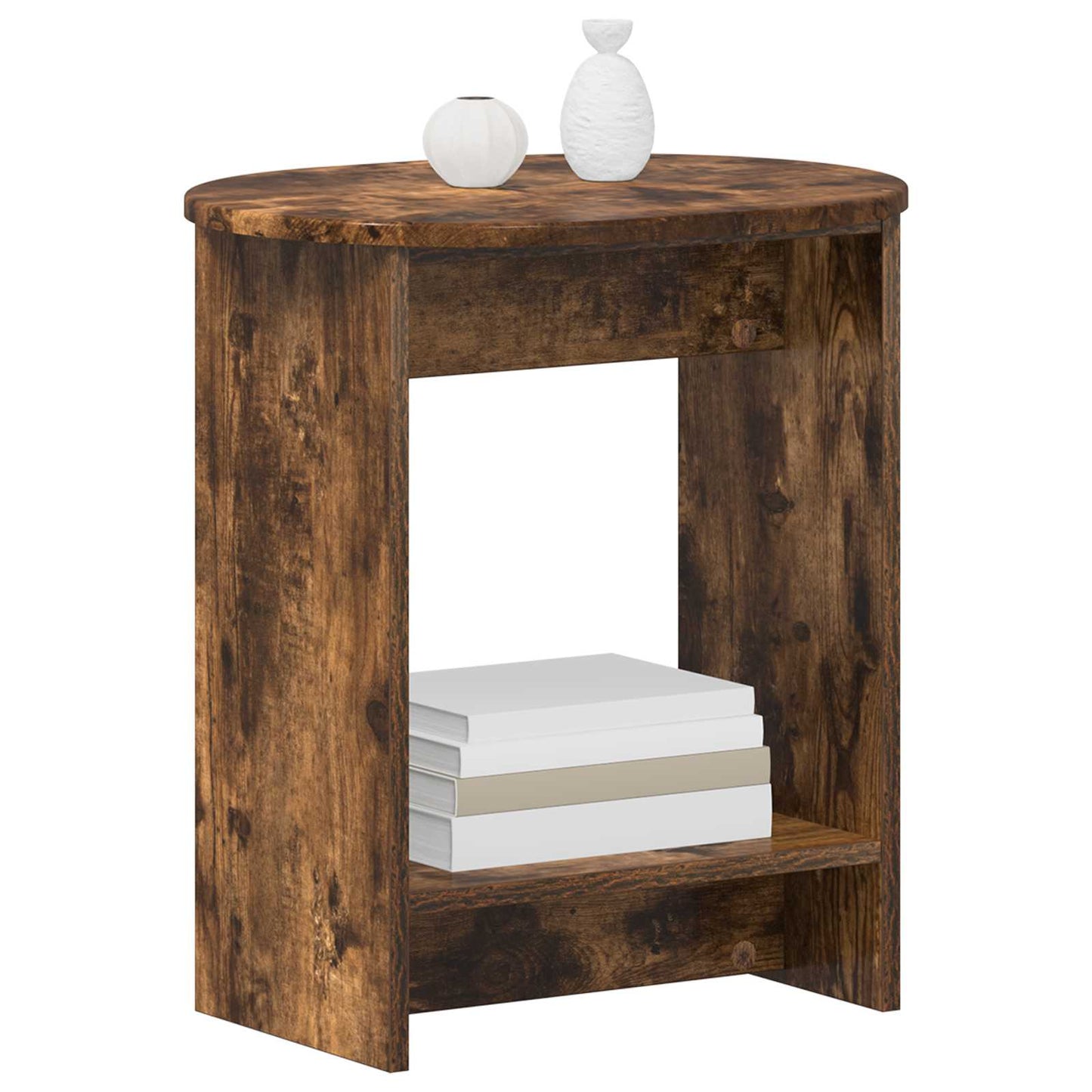 Sidetabell Røkt Eik 50 x 39,5 x 55 cm Konstruert tre