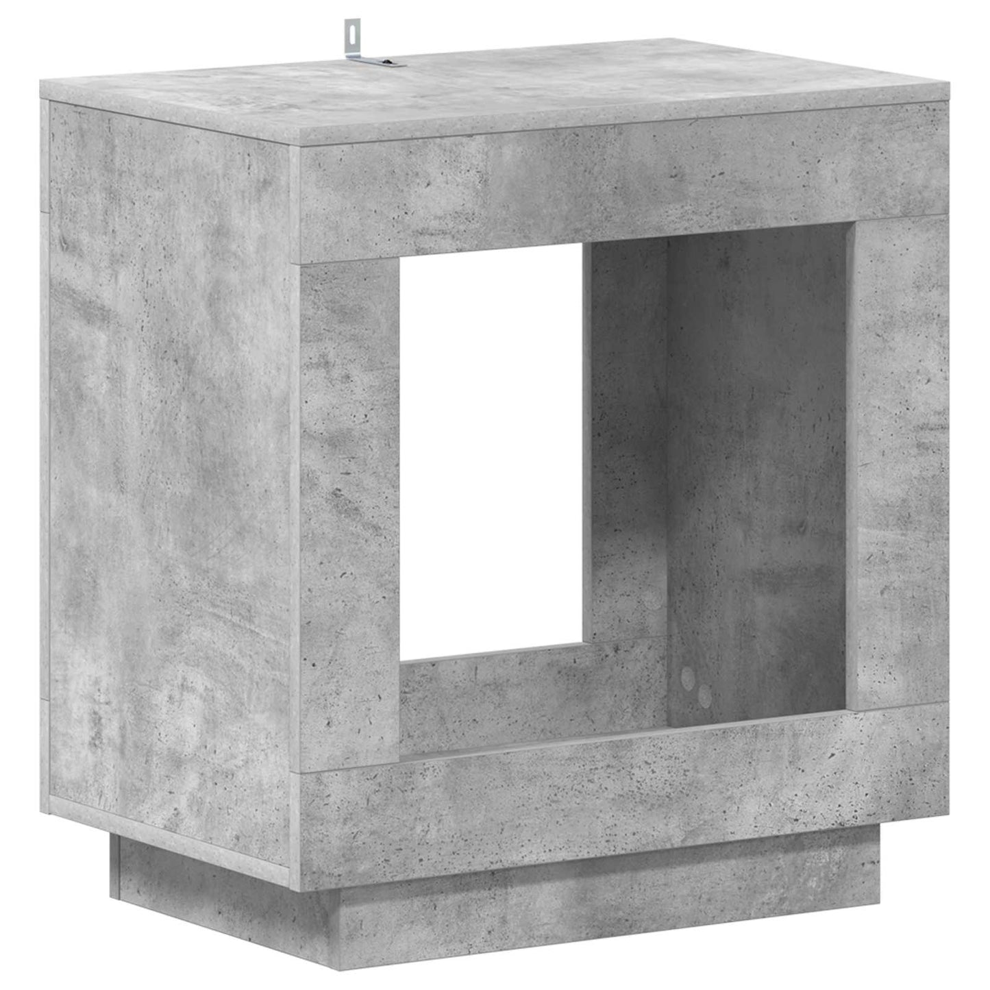 Sidetabell Betonggrå 60 x 40 x 65 cm Konstruert tre