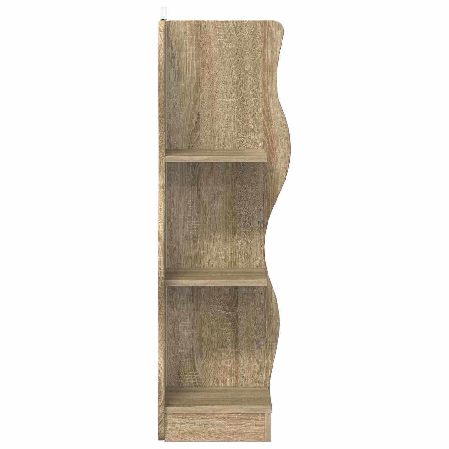 Hjørnehylle Sonoma eik 34 x 33 x 102 cm Konstruert tre