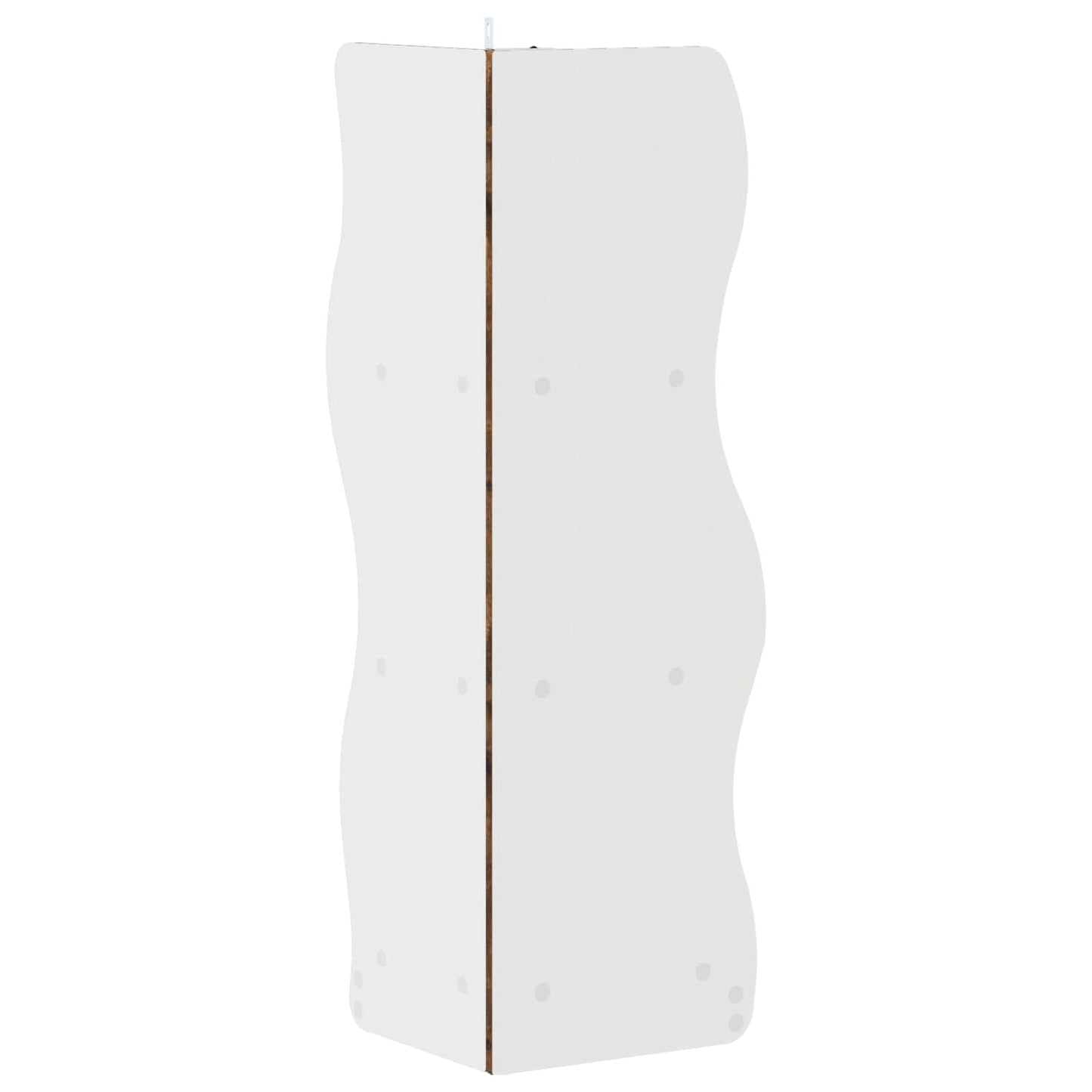 Hjørnehylle med hylle Røkt Eik 34 x 33 x 102 cm Konstruert tre