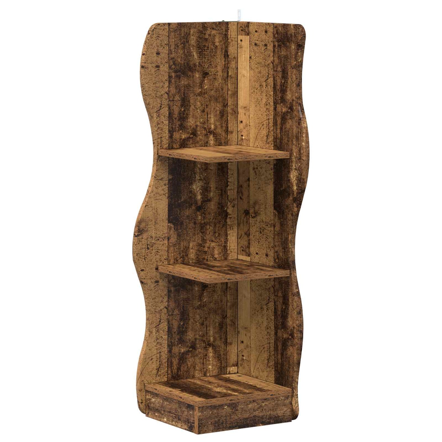 Hjørnehylle Gammelt tre 34 x 33 x 102 cm Konstruert tre