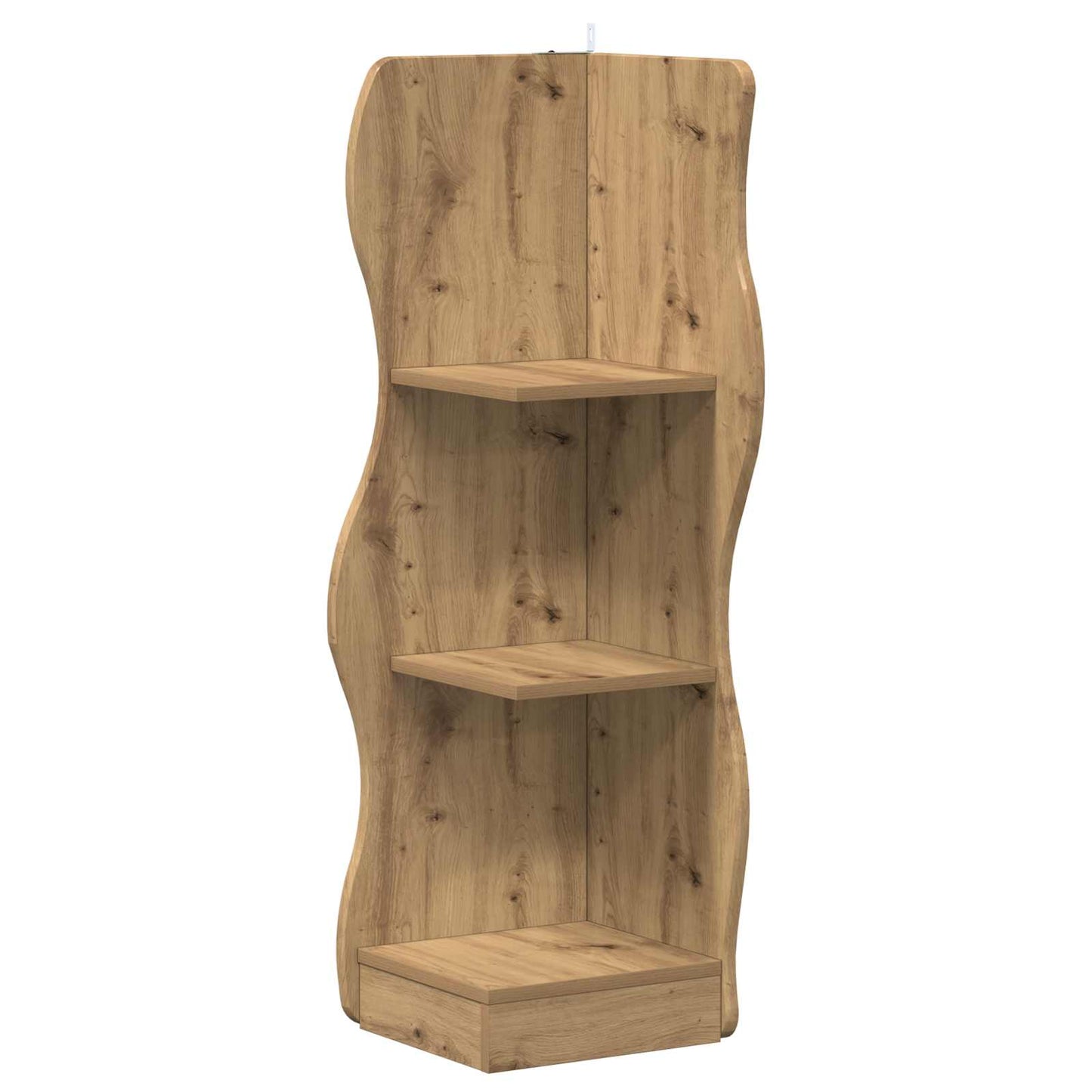 Hjørnehylle Artisan eik 34 x 33 x 102 cm Konstruert tre