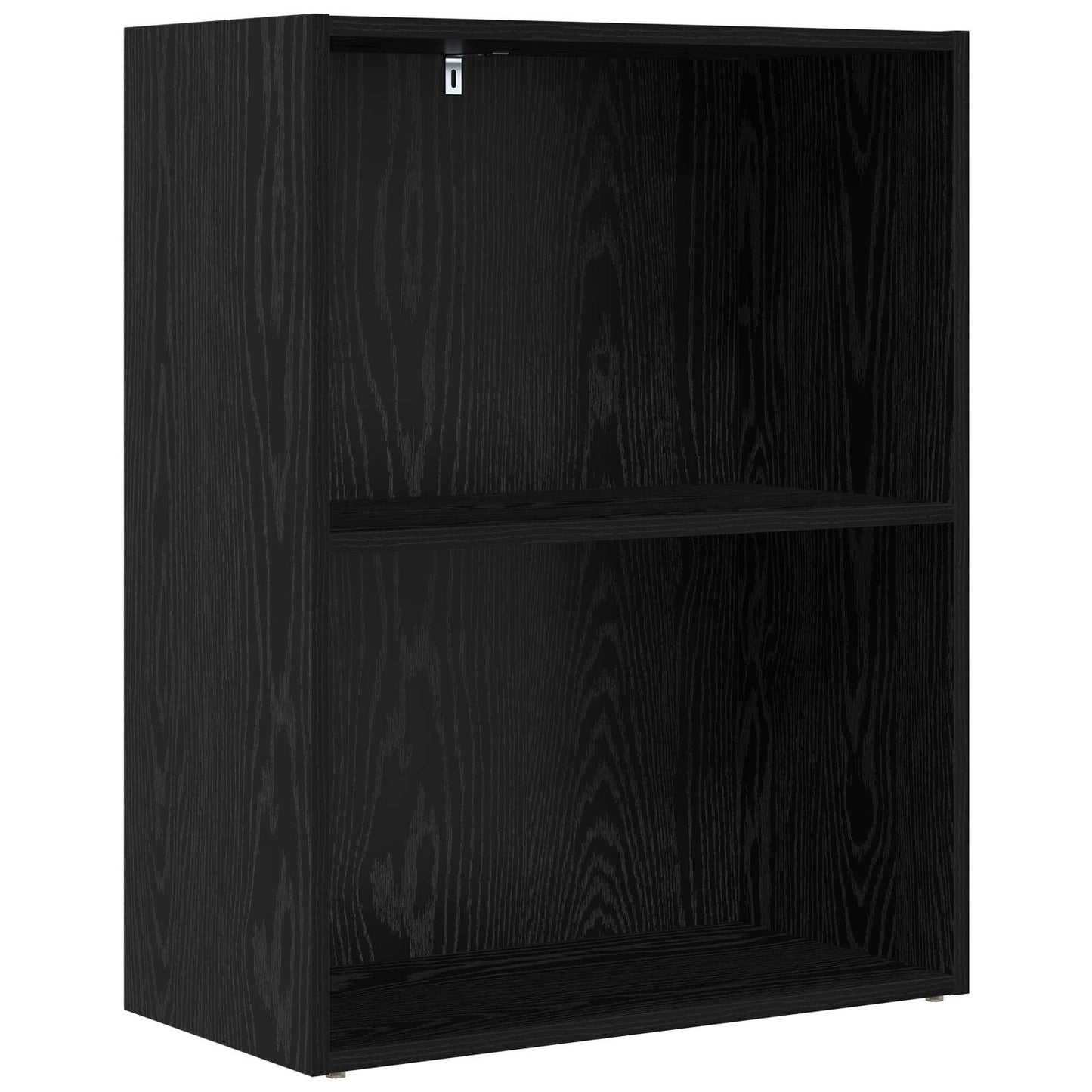 Bokhylle Svart Eik 60 x 30 x 76.5 cm Konstruert tre