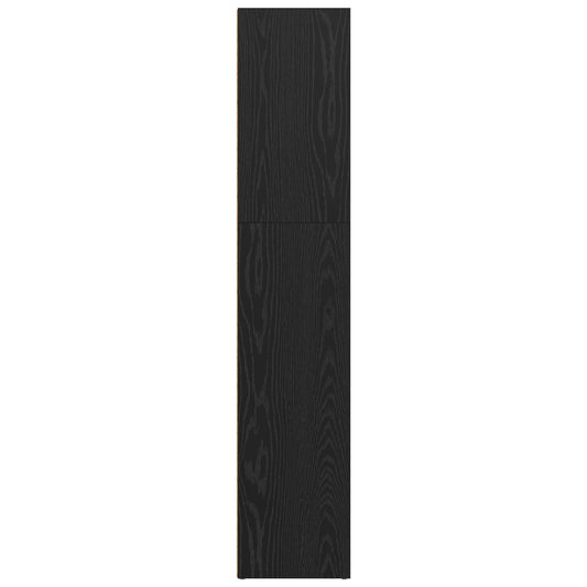 Frittstående bokhylle Svart Eik 60 x 30 x 151,5 cm