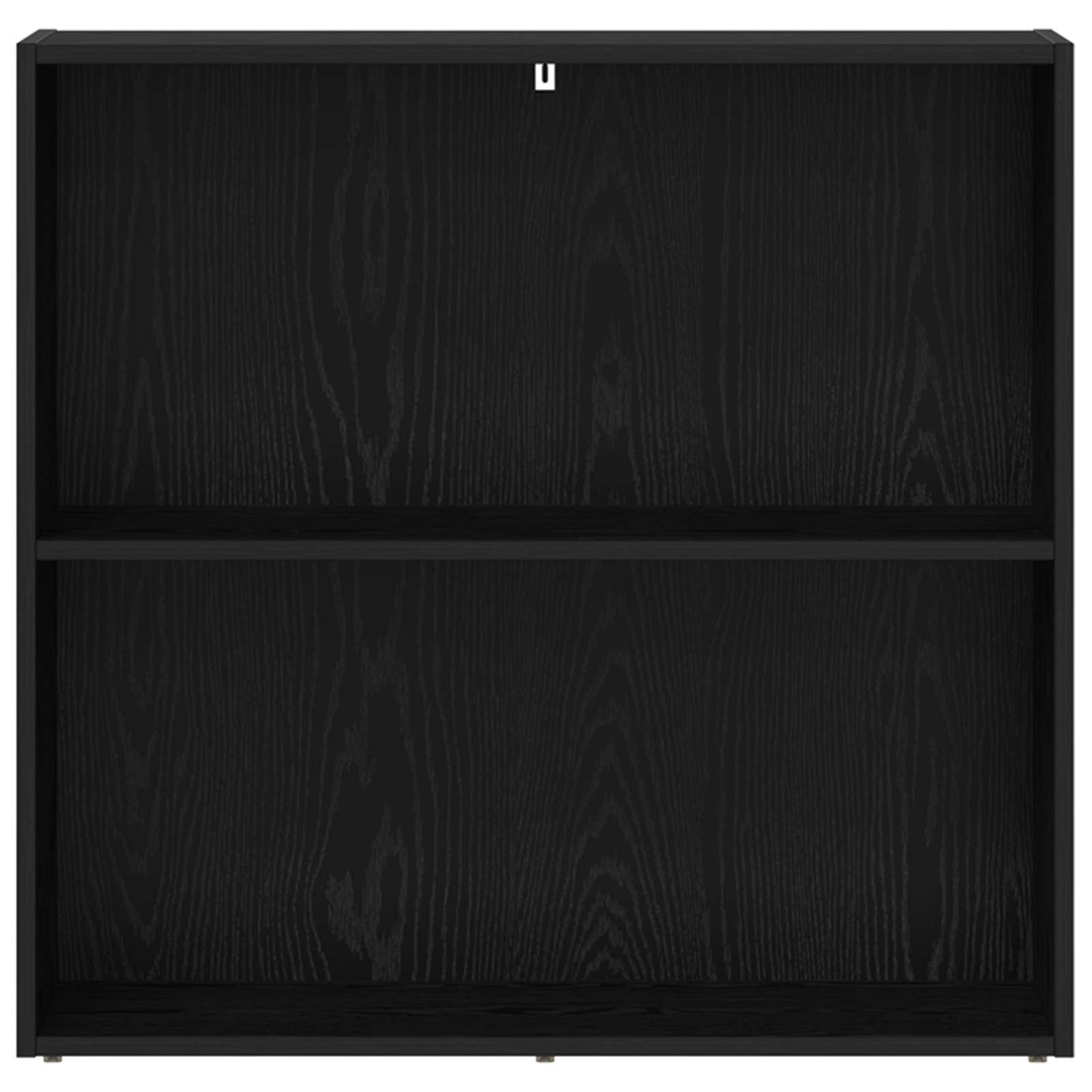 Bokhylle Svart Eik 80 x 30 x 76,5 cm Konstruert tre