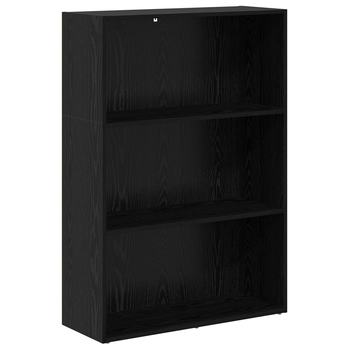 Bokhylle Svart Eik 80 x 30 x 114 cm Konstruert tre