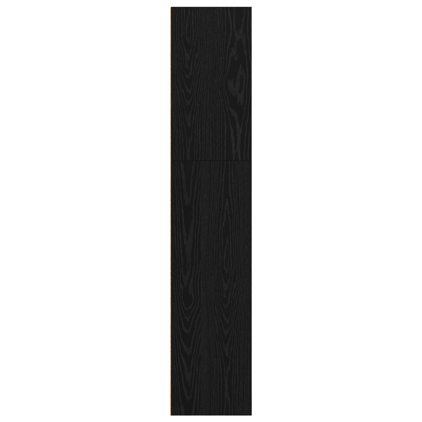 Frittstående bokhylle Svart Eik 80 x 30 x 152 cm Konstruert tre