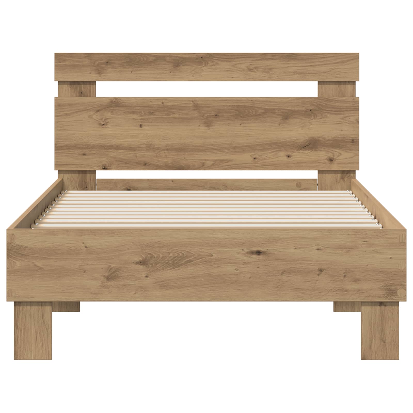 Sengestamme Artisan Eik 98.5 x 200 cm Konstruert tre vidaXL