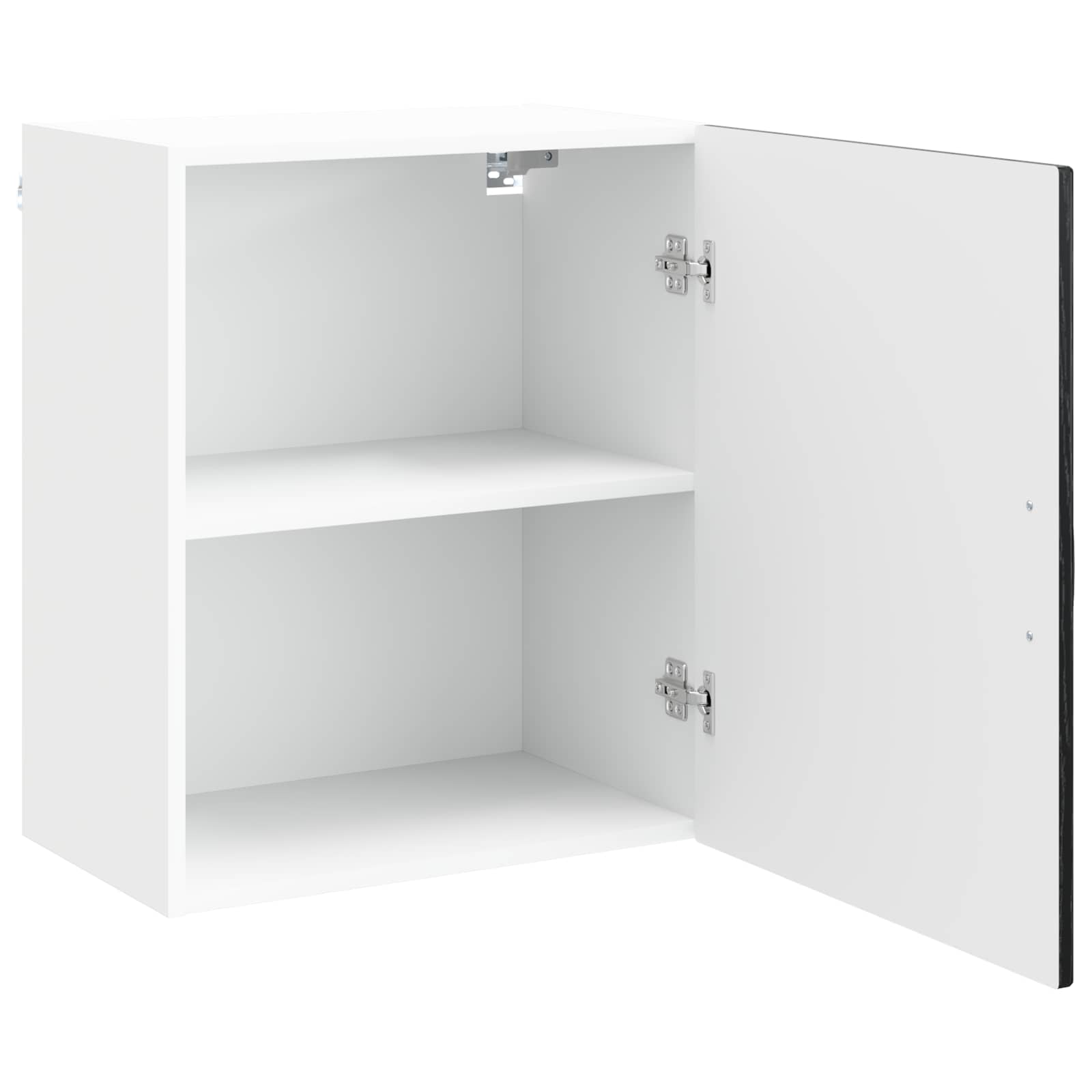 Kjøkkenskap Kalmar Svart Eik 50 x 31 x 60 cm Konstruert tre vidaXL