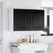 Oppvaskmaskin-panel Kalmar 2 pcs Svart Eik 50 x 31 x 60 cm