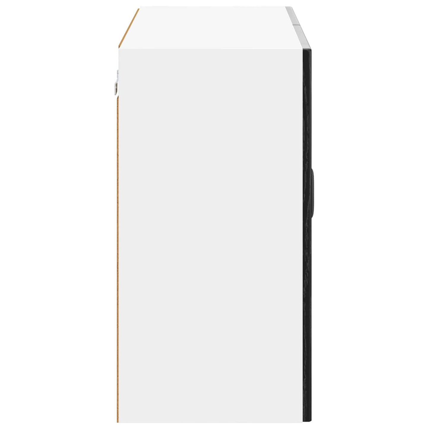 Kjøkkenskap Kalmar Svart Eik 80 x 31 x 60 cm Konstruert tre vidaXL