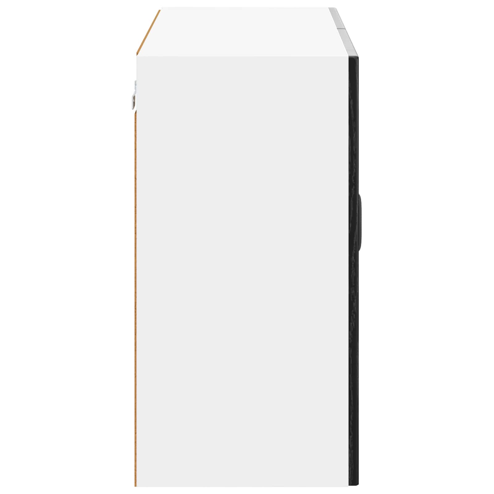 Kjøkkenskap Kalmar Svart Eik 80 x 31 x 60 cm Konstruert tre vidaXL