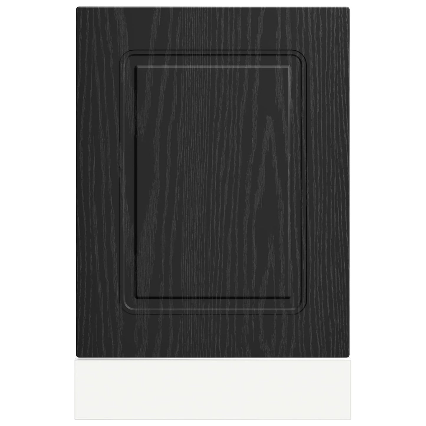 Oppvaskmaskin-panel Kalmar Svart Eik 45 x 1,5 x 57 cm