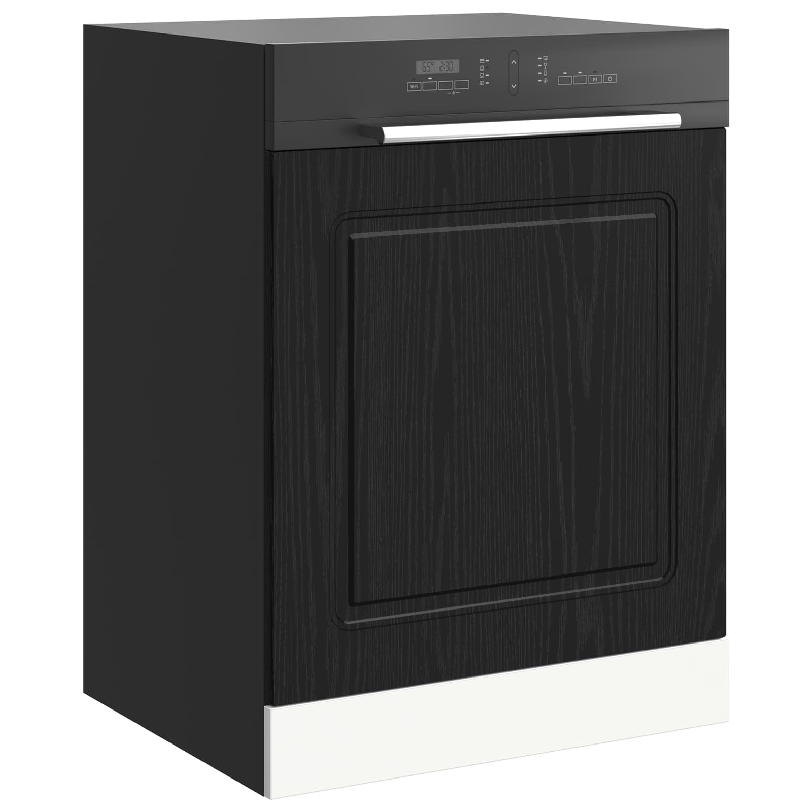 Kjøkkenskap Kalmar Svart Eik 60 x 1,5 x 67 cm Konstruert tre vidaXL
