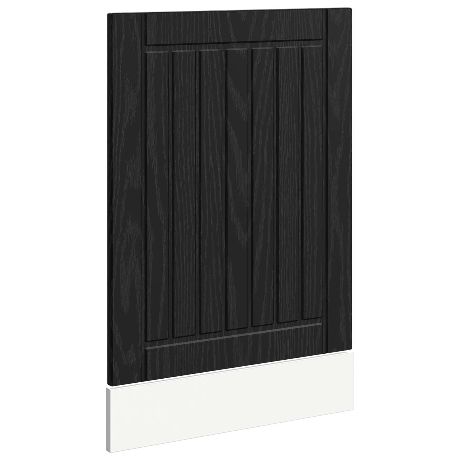 Kjøkkenskap Svart Eik 45 x 1,5 x 67 cm Konstruert tre vidaXL