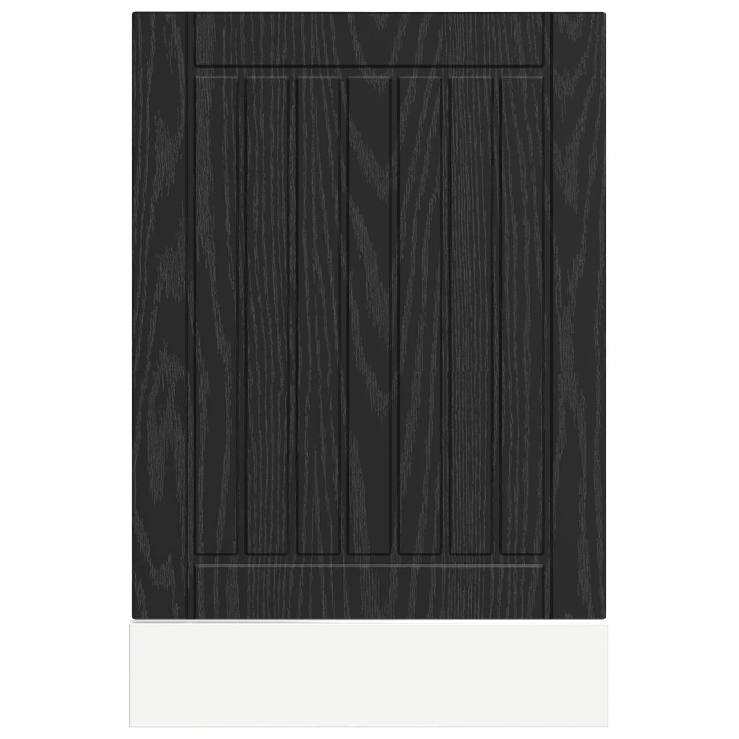 Kjøkkenskap Svart Eik 45 x 1,5 x 67 cm Konstruert tre vidaXL
