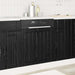 Kjøkkenskap Svart Eik 60 x 1,5 x 67 cm Konstruert tre vidaXL