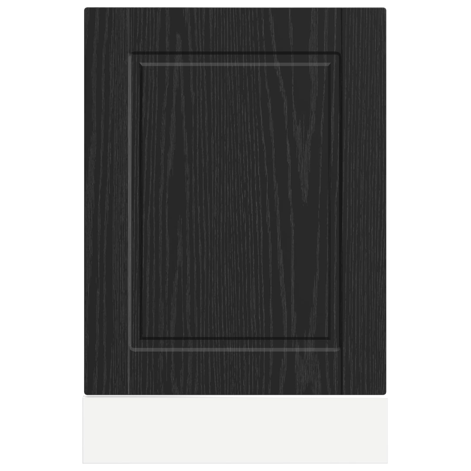 Kjøkkenskap Svart Eik 45 x 1,5 x 67 cm Konstruert tre vidaXL