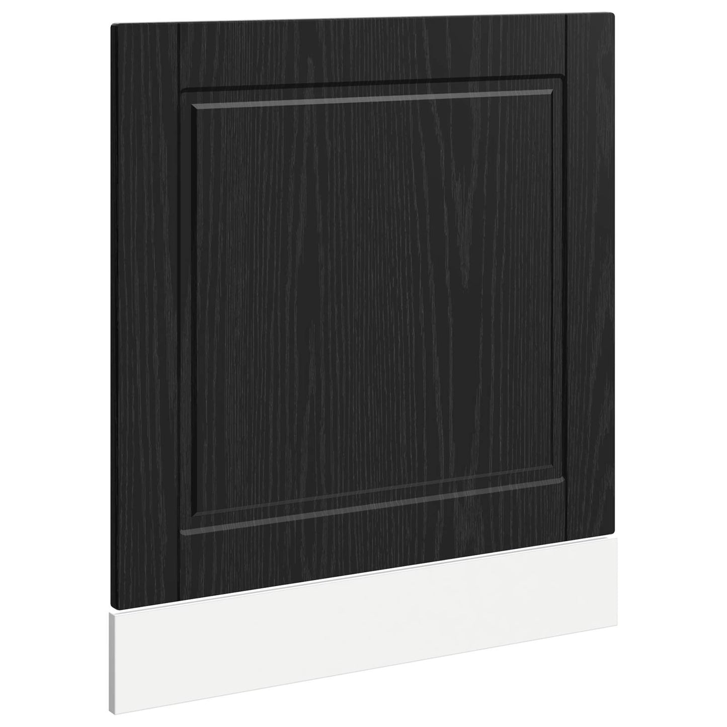 Kjøkkenskap Svart Eik 60 x 1,5 x 67 cm Konstruert tre vidaXL