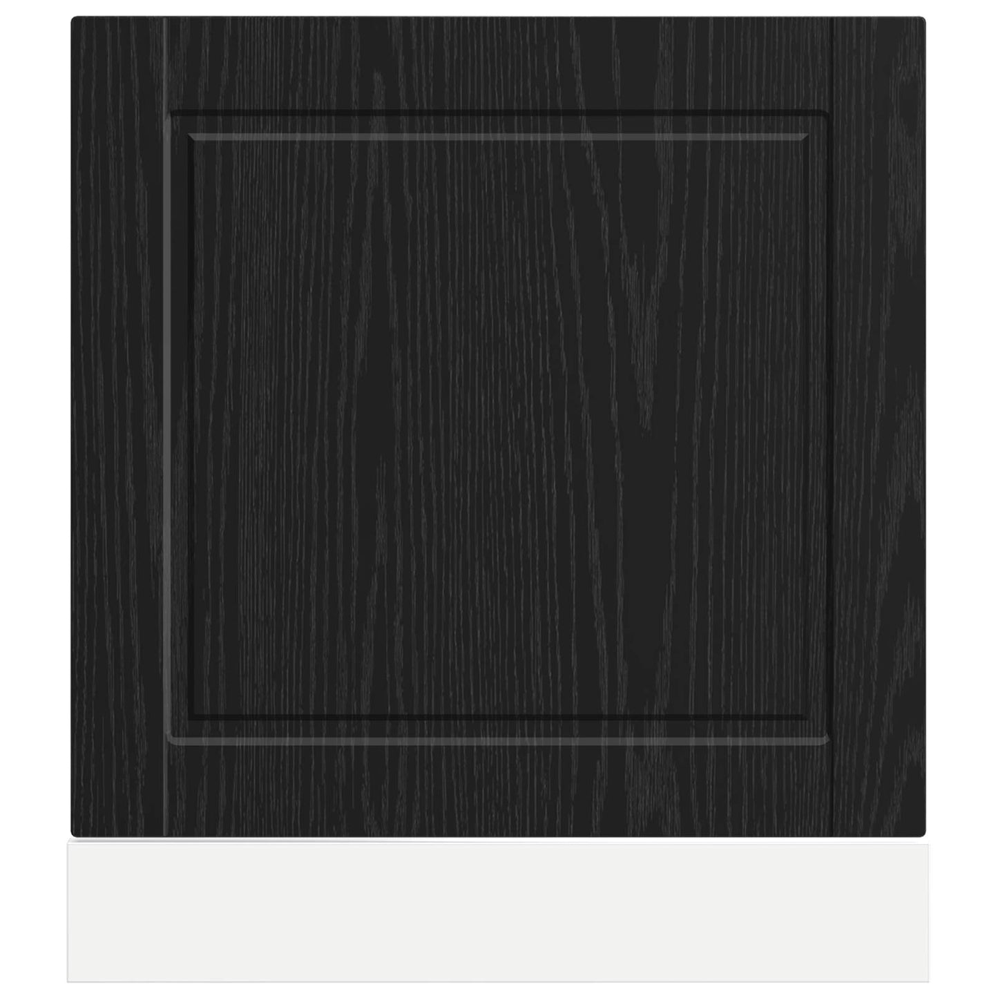 Kjøkkenskap Svart Eik 60 x 1,5 x 67 cm Konstruert tre vidaXL