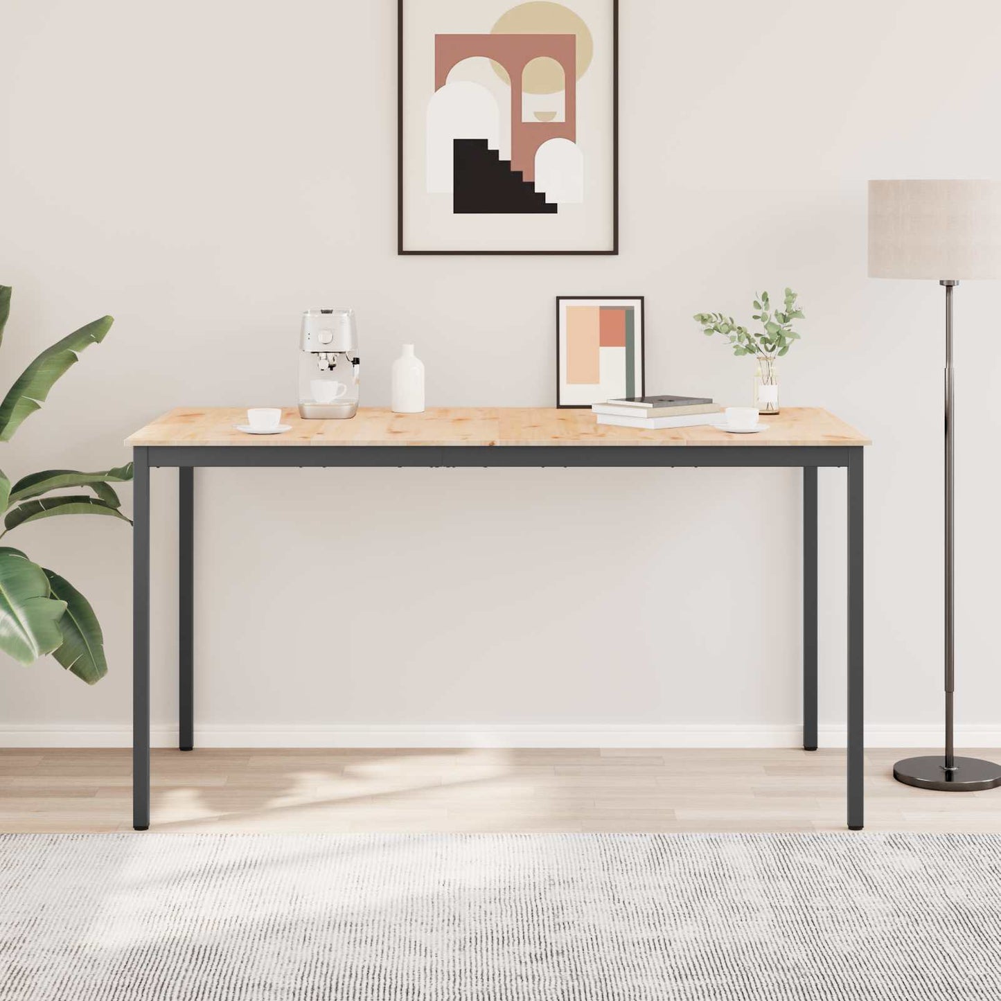 Barbord Naturlig 200 x 100 x 105 cm Massiv furu