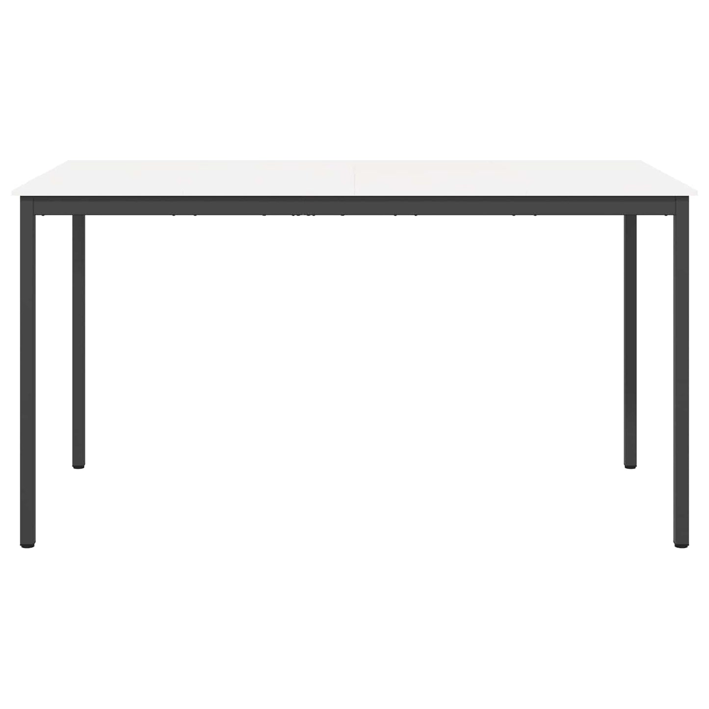 Barbord Hvit 200 x 100 x 105 cm Massiv furu