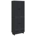 Skapsett 2 pcs Svart 66 x 34,5 x 95 cm Konstruert tre