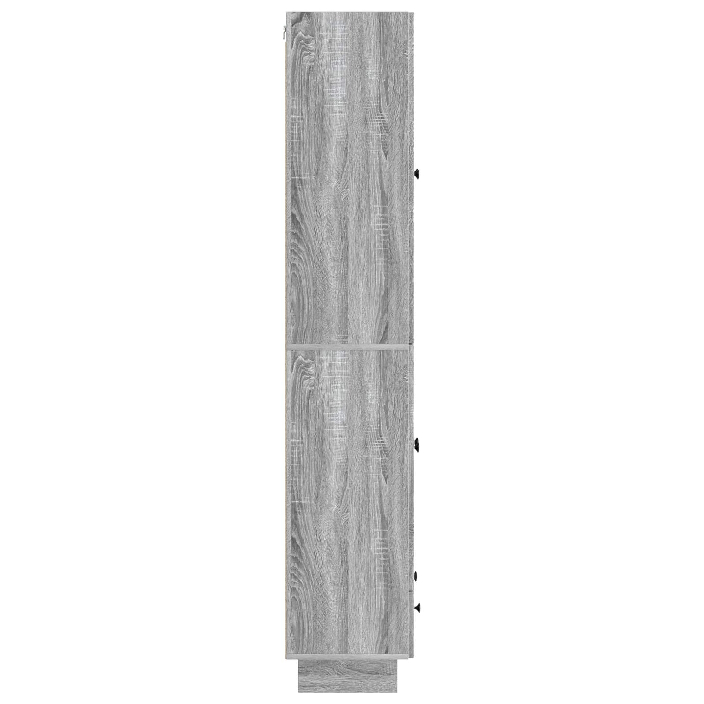 Skapsett 2 pcs Grå Sonoma 66 x 34,5 x 95 cm Konstruert tre