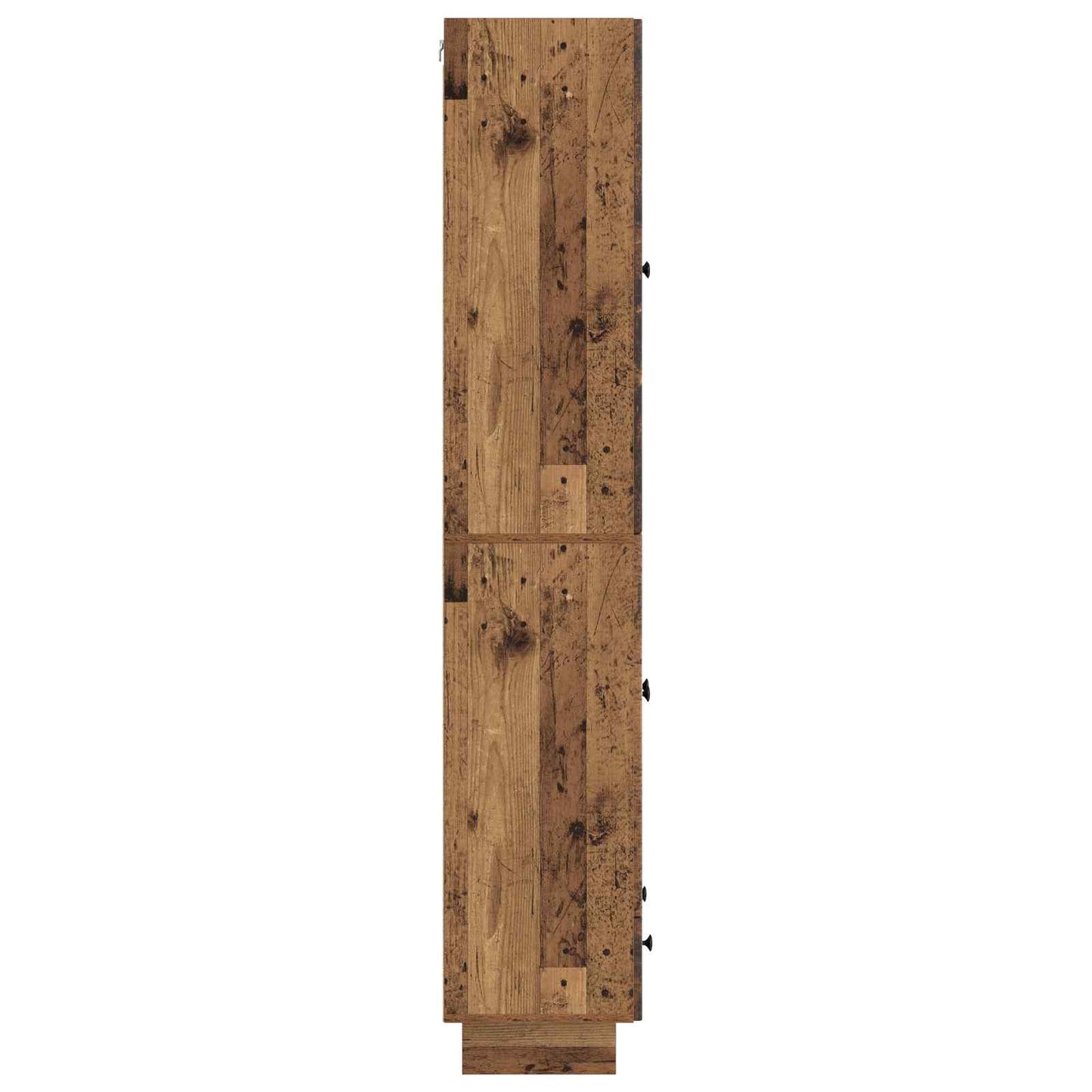 Skapsett 2 pcs Gammelt tre 66 x 34,5 x 95 cm Konstruert tre