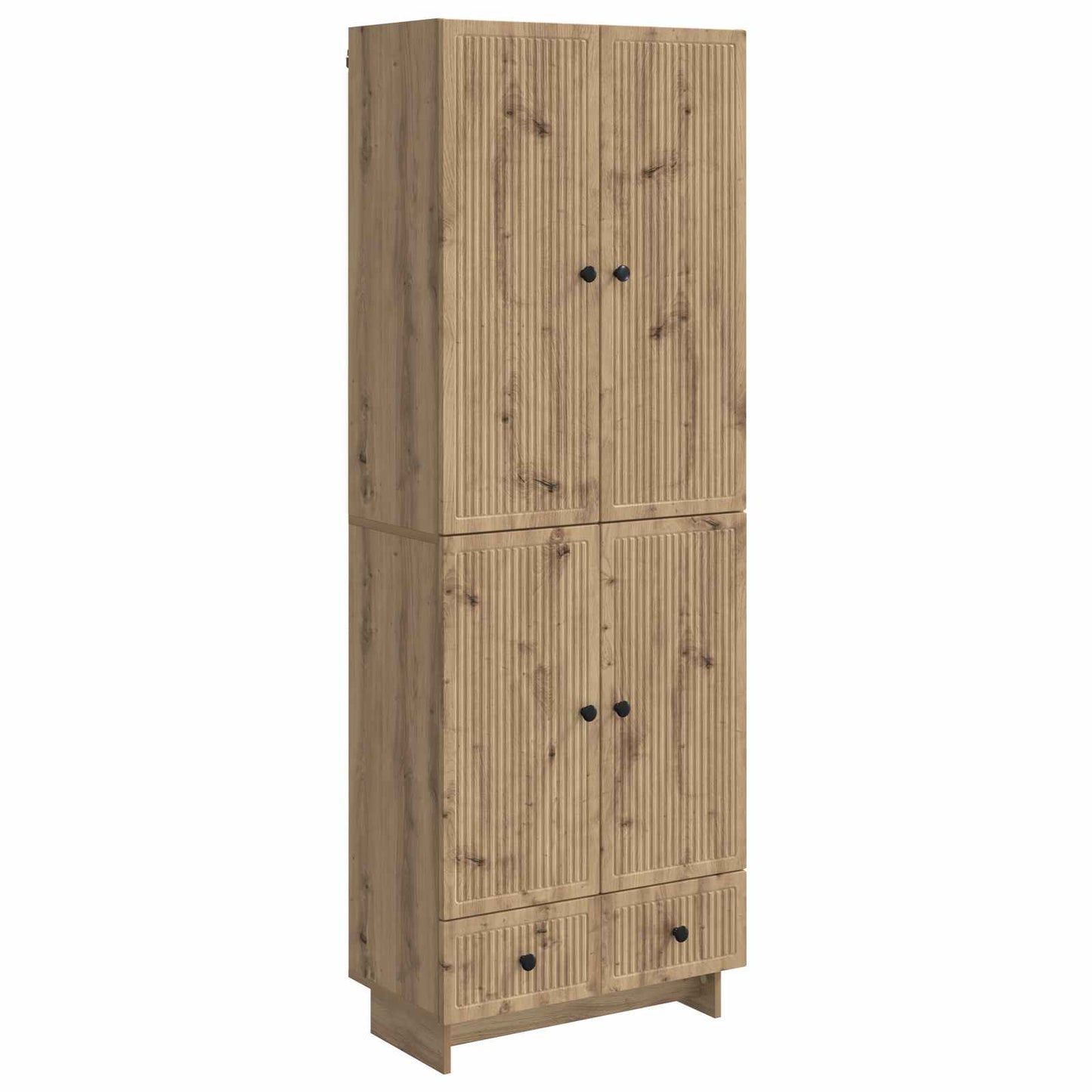 Skapsett 2 pcs Artisan eik 66 x 34,5 x 95 cm Konstruert tre