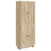 Skapsett 2 pcs Sonoma eik 66 x 34,5 x 90 cm Konstruert tre