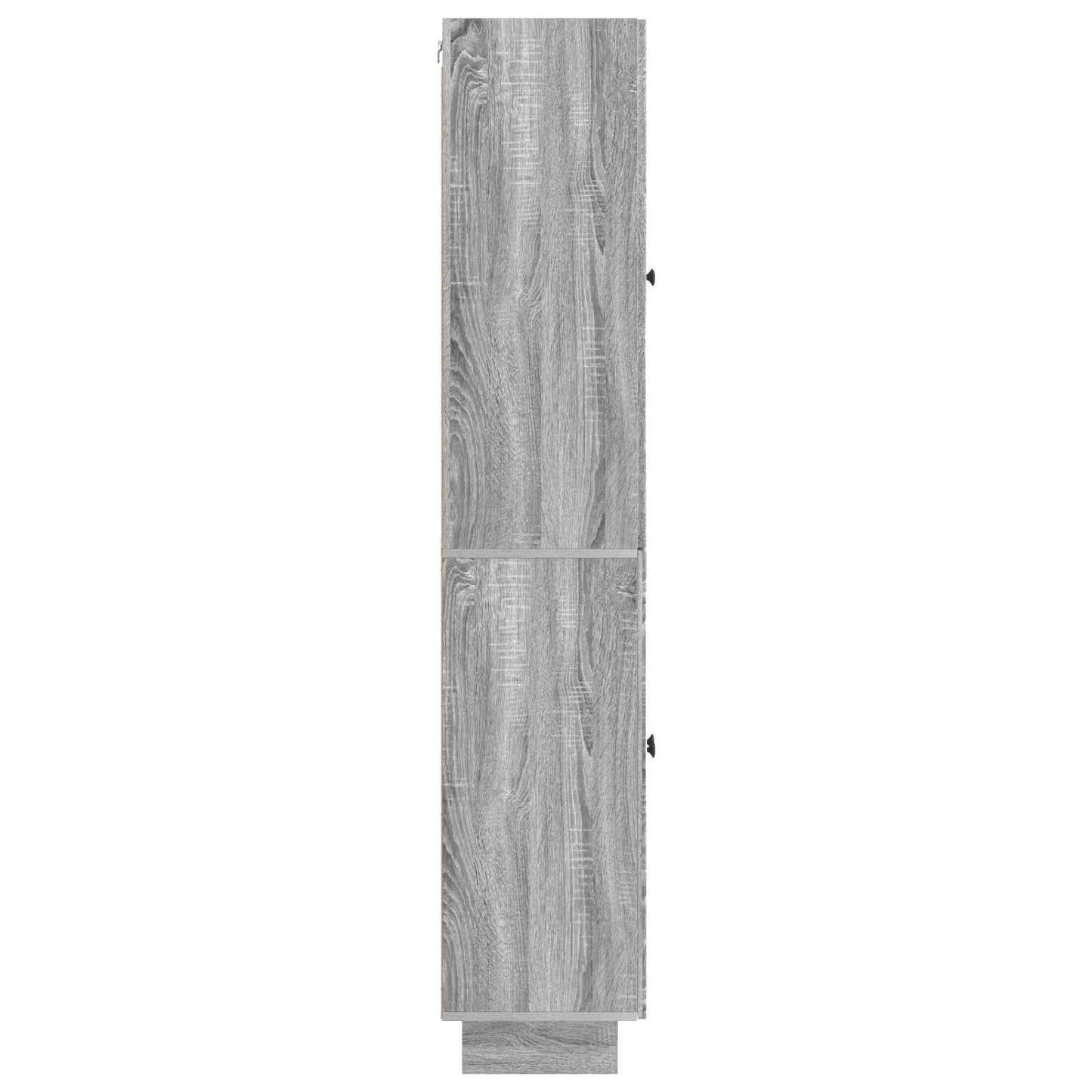 Skapsett 2 pcs Grå Sonoma 66 x 34,5 x 90 cm Konstruert tre