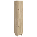 Skapsett 2 pcs Sonoma eik 34,5 x 33 x 90 cm Konstruert tre