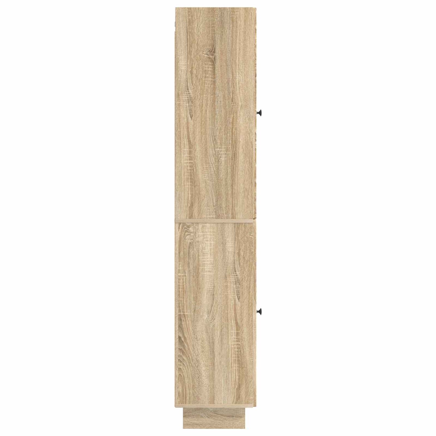 Skapsett 2 pcs Sonoma eik 34,5 x 33 x 90 cm Konstruert tre