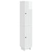 Skapsett 2 pcs Høgglans hvit 34,5 x 33 x 90 cm Konstruert tre