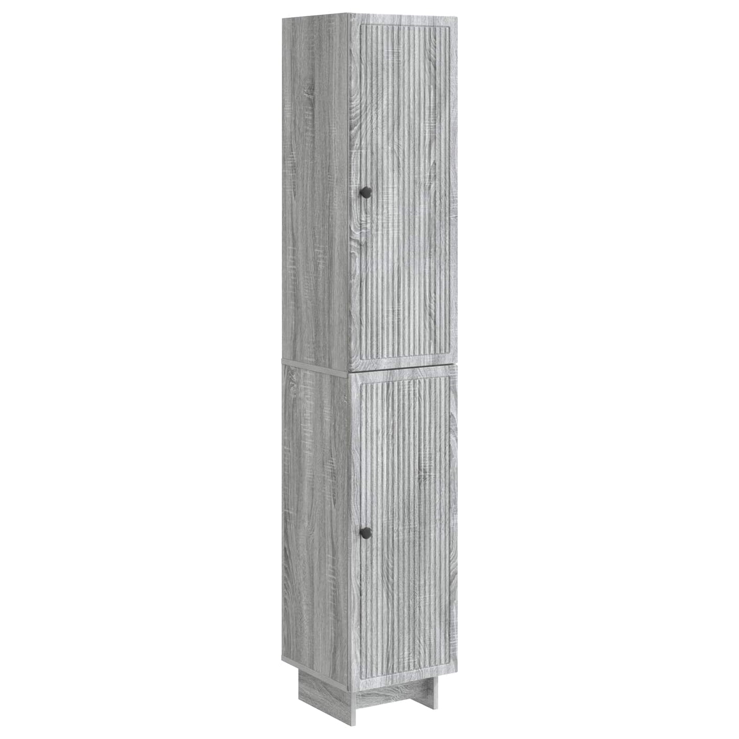 Skapsett 2 pcs Grå Sonoma 34,5 x 33 x 90 cm Konstruert tre