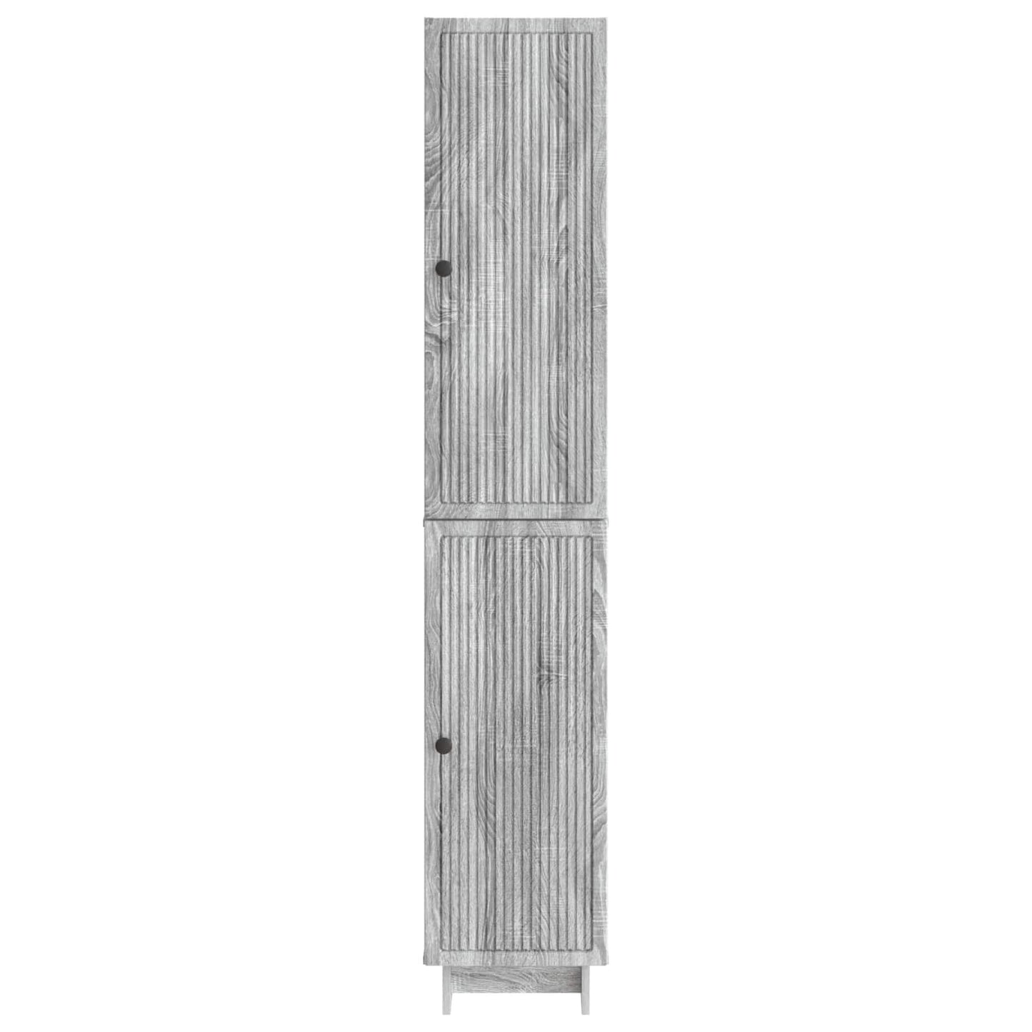 Skapsett 2 pcs Grå Sonoma 34,5 x 33 x 90 cm Konstruert tre