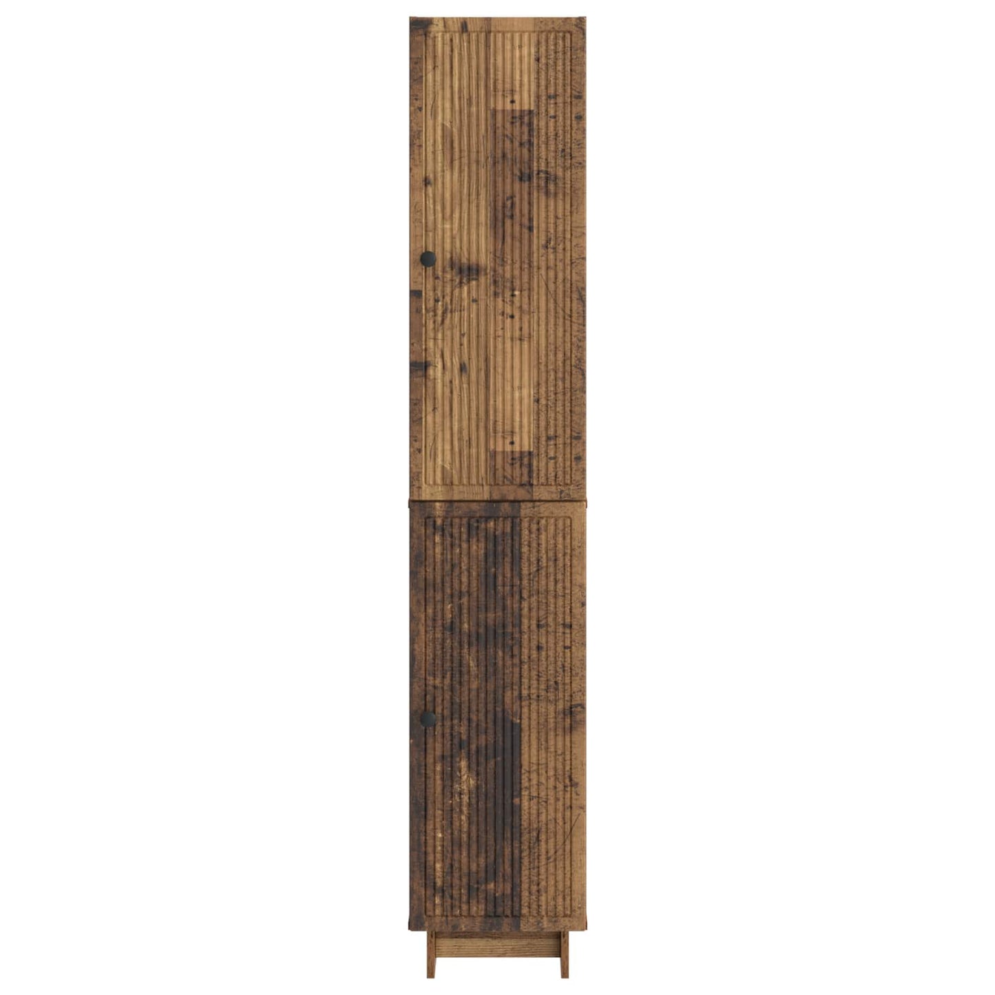 Skapsett 2 pcs Gammelt tre 34,5 x 33 x 90 cm Konstruert tre