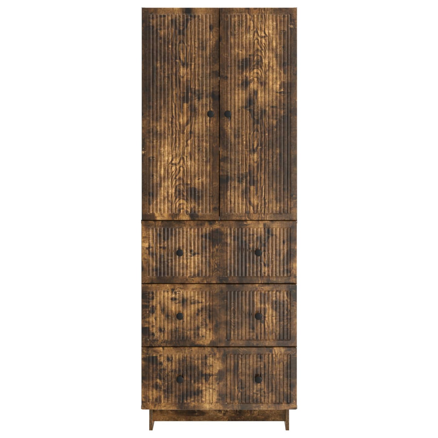 Skapsett 2 pcs 66 x 34,5 x 90 cm Konstruert tre